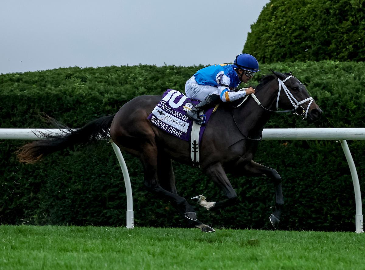 Serenas Ghost, Jessamine Stakes, Keeneland, Fall Stars, horse racing, America's Best Racing, ABR